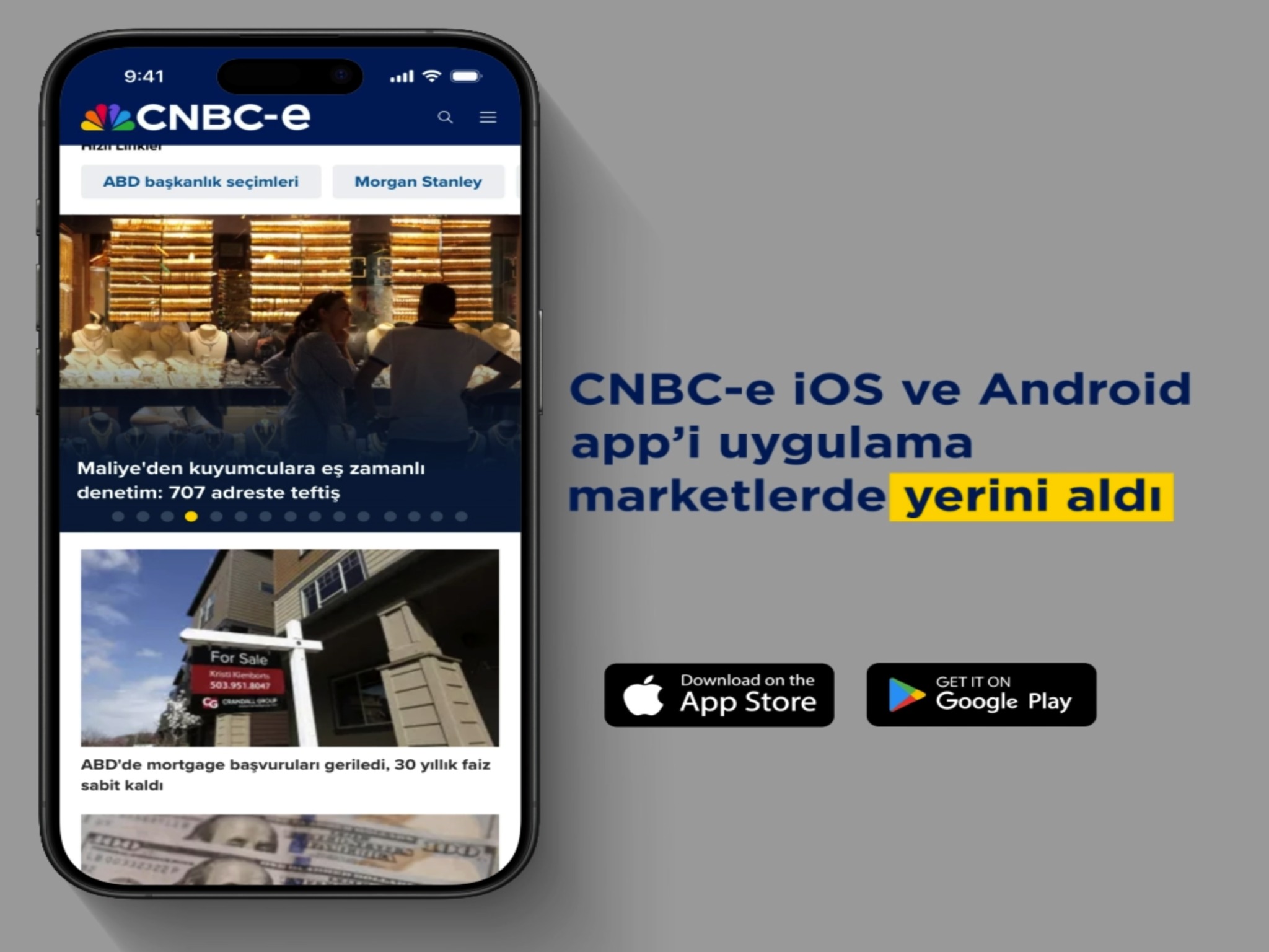 CNBC-e Artık Mobilde!