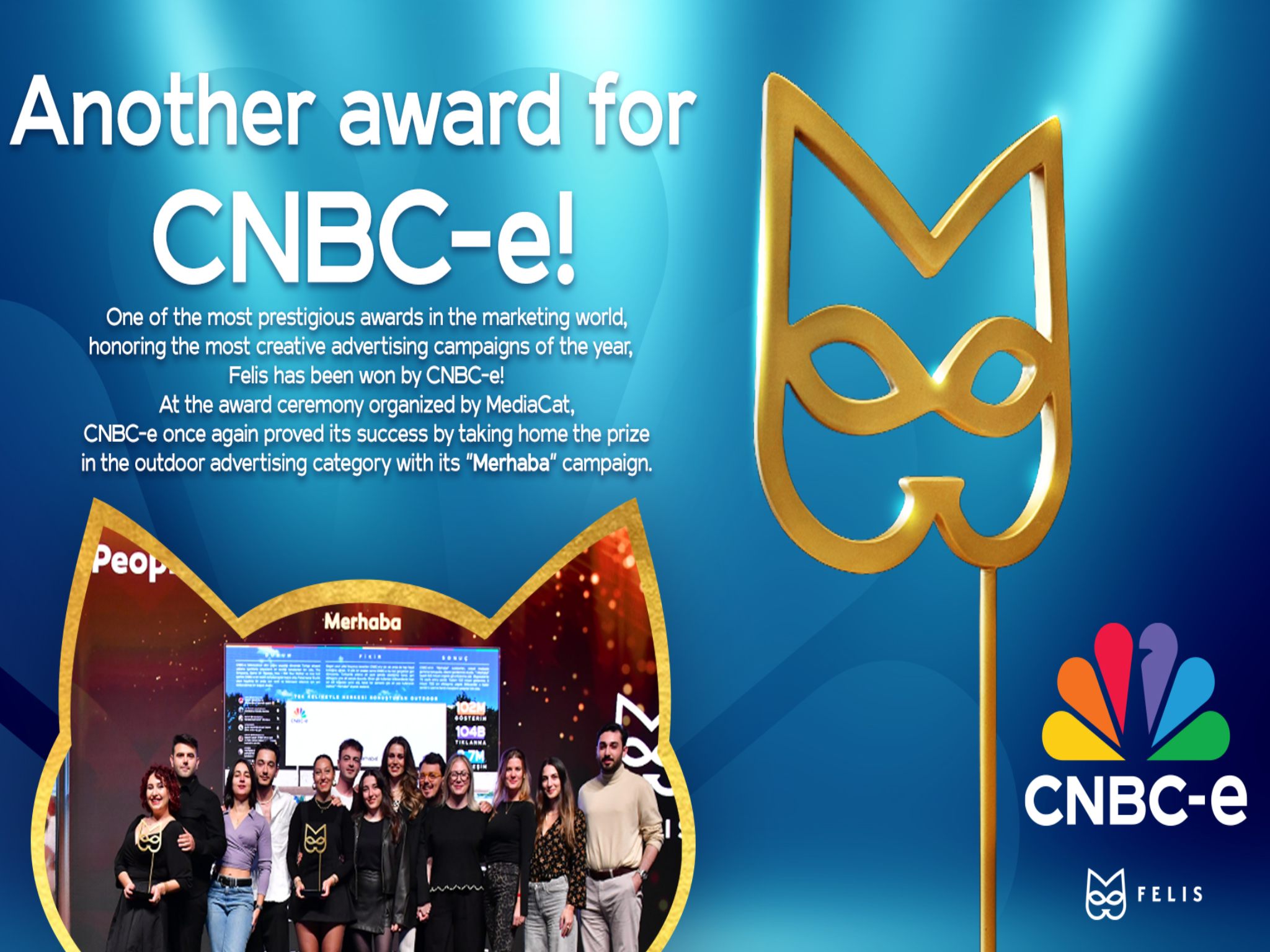 Another award for CNBC-e!